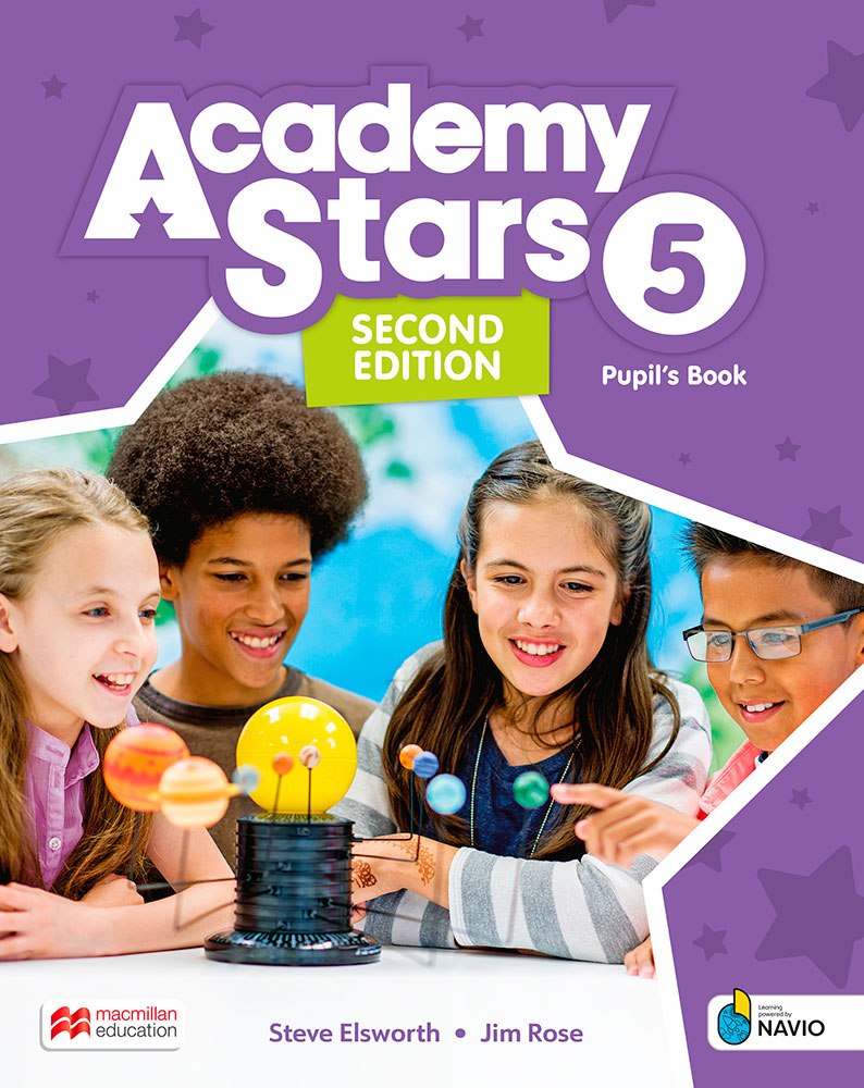 Academy Stars Second Edition 5 Pupil's Book with Digital Pupil's Book and Pupil's App on Navio