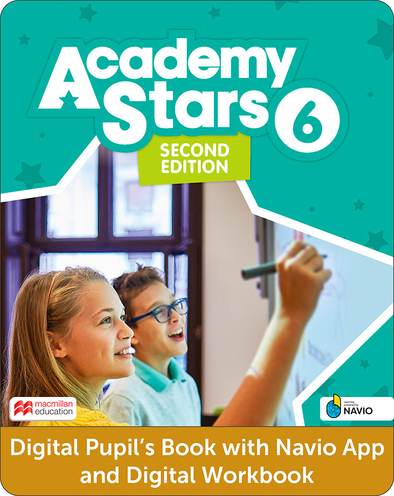 Academy Stars Second Edition 6 Digital Pupil's Book with Pupil's App on Navio and Digital Workbook
