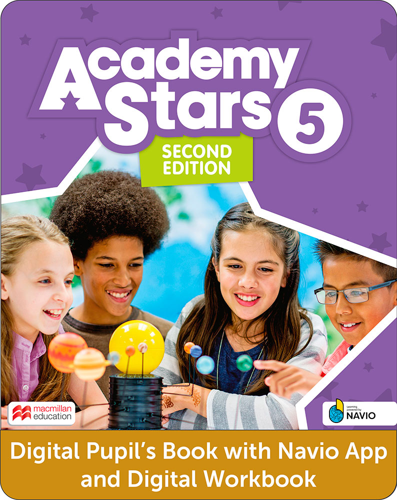 Academy Stars Second Edition 5 Digital Pupil's Book with Pupil's App on Navio and Digital Workbook
