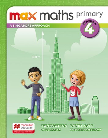 Max Maths Primary A Singapore Approach 4 Workbook