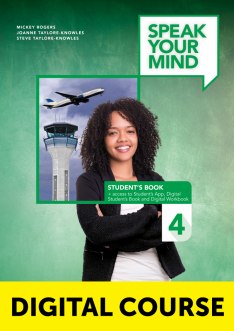 Speak Your Mind 4 Digital Student's Book with Digital Workbook and Student's App