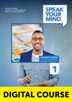 Speak Your Mind 1 Digital Student's Book with Digital Workbook and Student's App