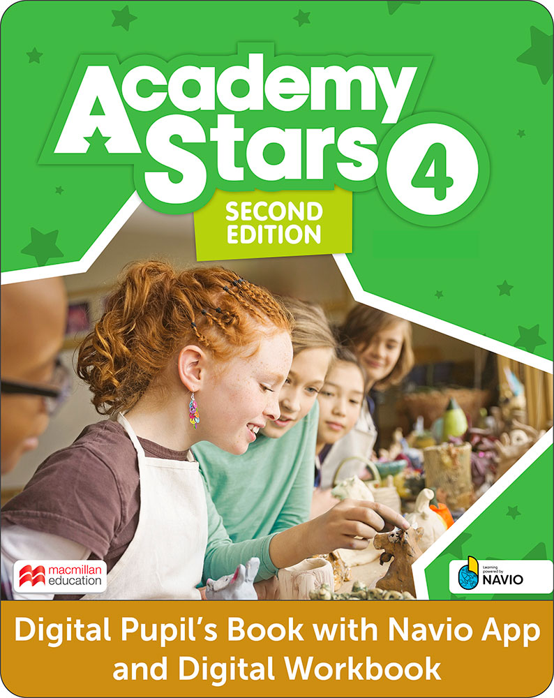 Academy Stars Second Edition 4 Digital Pupil's Book with Pupil's App on Navio and Digital Workbook
