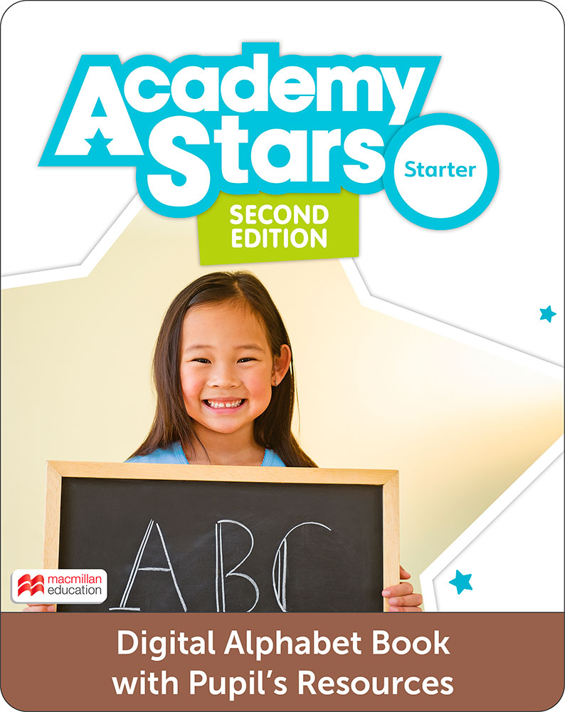 Academy Stars Second Edition Starter Digital Alphabet Book with Pupul's Resources
