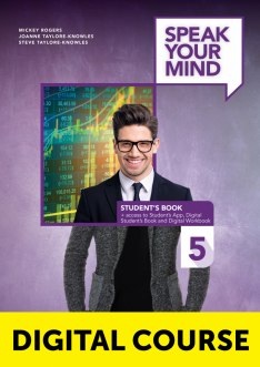 Speak Your Mind 5 Digital Student's Book with Digital Workbook and Student's App