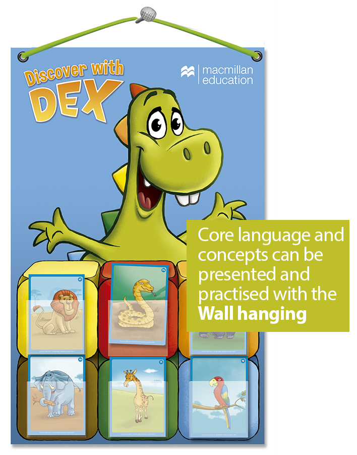 Discover with Dex All Levels Wallhanging