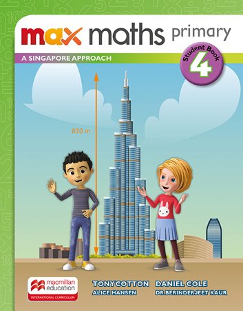 Max Maths Primary A Singapore Approach 4 Student Book